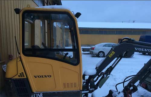 Volvo EC15B kaivuri